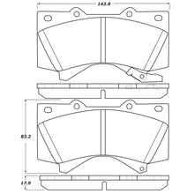 Cargar imagen en el visor de la galería, StopTech 07-17 Toyota Tundra Street Performance Front Brake Pads