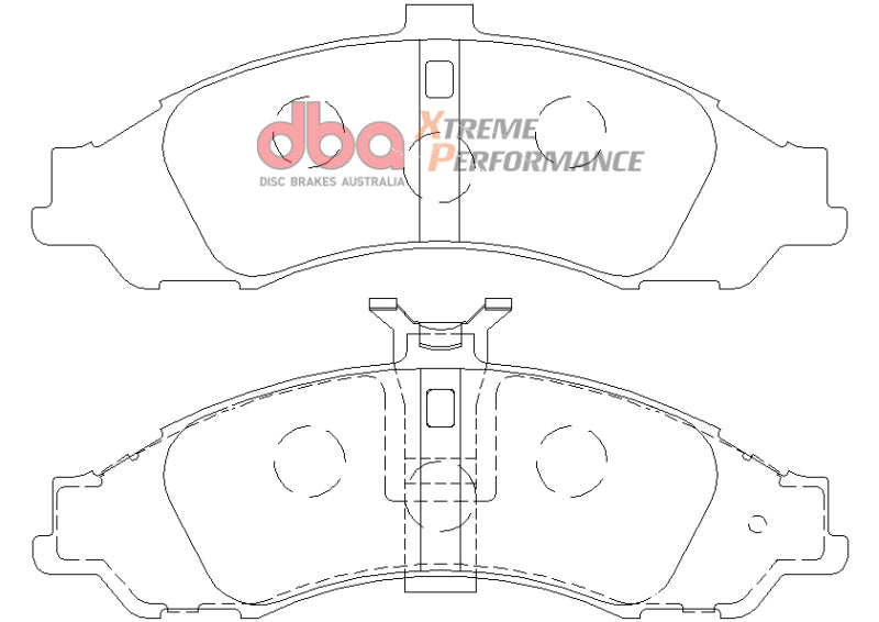 Pastillas de freno delanteras DBA 04 Pontiac GTO XP650