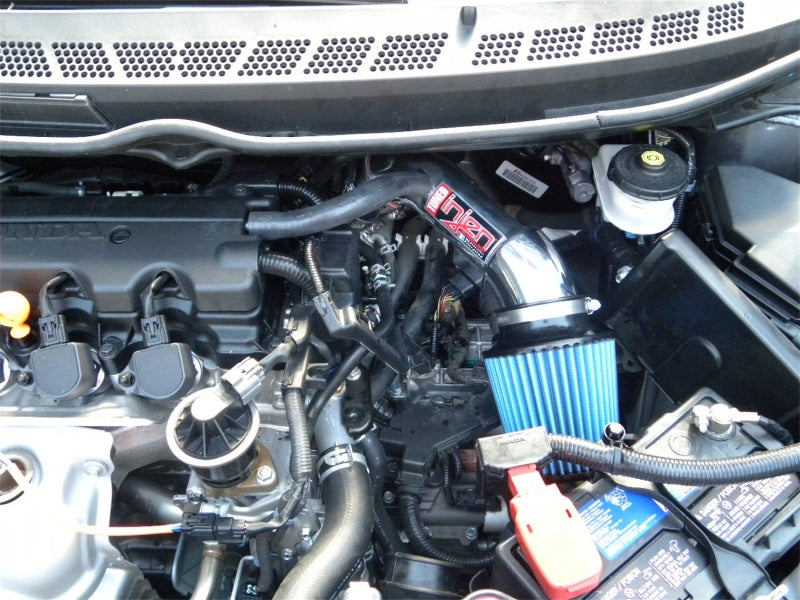 Injen 06-11 Honda Civic Ex 1.8L 4cyl Entrada de aire sintonizada pulida con MR Tech/filtro seco de nanofibra