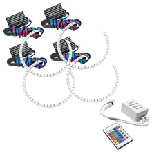 Cargar imagen en el visor de la galería, Oracle Dodge Challenger 08-14 Halo Kit (NonProjectorHL) - ColorSHIFT w/ Simple Cntrl SEE WARRANTY