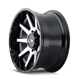 ION Type 143 20x10 / 6x135 BP / -19mm Offset / 87.1mm Hub Black/Machined Wheel