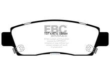 Cargar imagen en el visor de la galería, EBC 07+ Buick Enclave 3.6 Pastillas de freno traseras extra resistentes