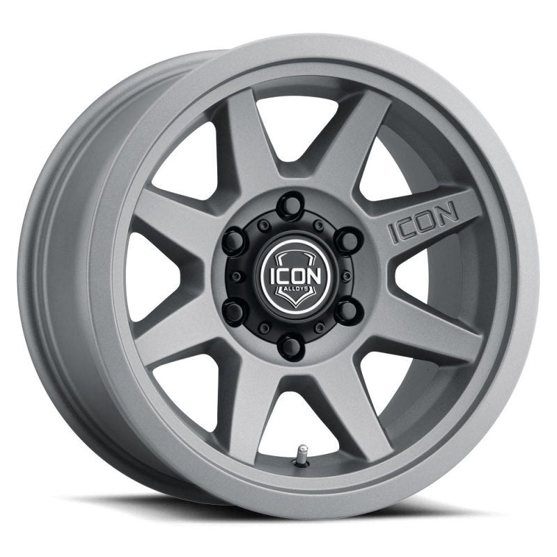 ICON Rebound SLX 17x8.5 6 x 135 6mm Offset 5.75in BS 87.1mm Diámetro Rueda color carbón