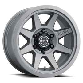ICON Rebound 17x8.5 6x5.5 0mm Offset 4.75in BS Rueda de carbón de 106.1mm de diámetro