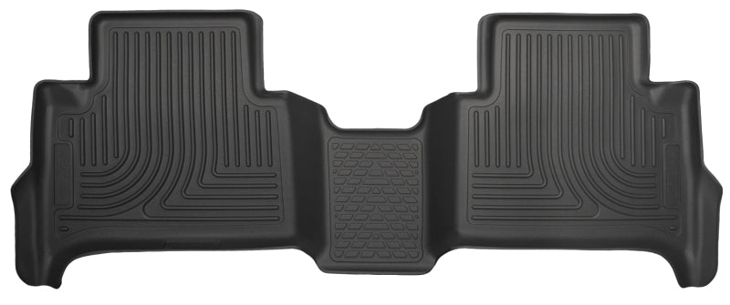 Husky Liners 15 Chevrolet Colorado Crew Cab WeatherBeater Revestimientos negros para el piso del segundo asiento