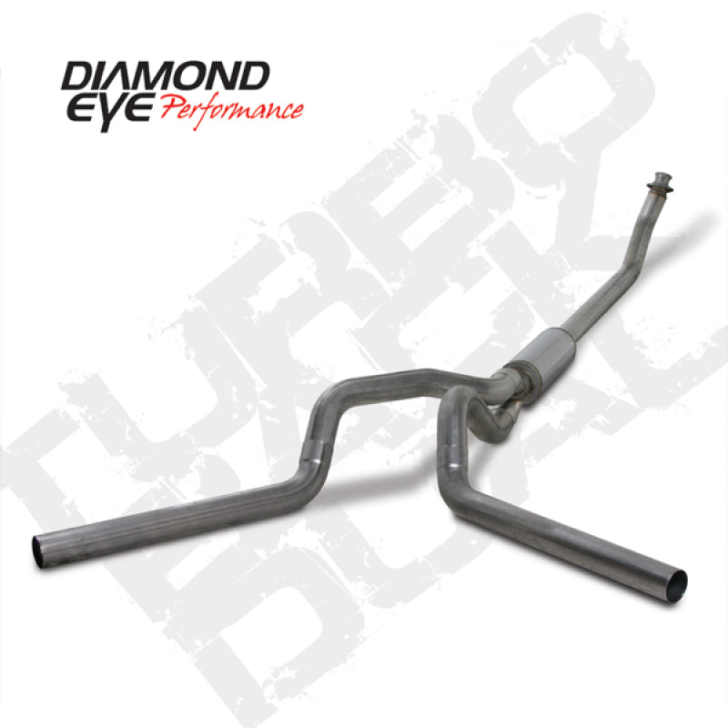 KIT Diamond Eye 4 pulgadas TB DUAL SS: 94-02 DODGE CUMMINS 5.9L