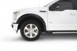 Bushwacker 15-17 Ford F-150 DRT estilo bengalas 4 piezas - negro