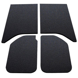 DEI 11-18 Jeep Wrangler JK 2 puertas Boom Mat Headliner - 4 piezas - Negro