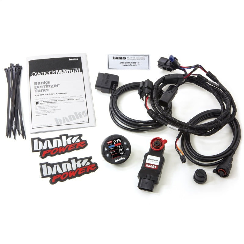 Banks Power 17-19 GM 2500 6.6L L5P Derringer Tuner (Gen 2) con iDash de 1.8 pulgadas