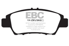 Cargar imagen en el visor de la galería, EBC 10+ Honda CR-Z 1.5 Hybrid Ultimax2 Front Brake Pads