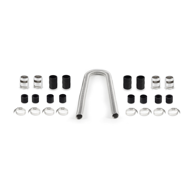 Kit de manguera flexible universal para radiador Mishimoto de 48 pulgadas, cromado
