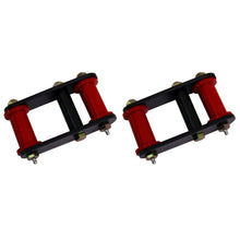 Cargar imagen en el visor de la galería, Rugged Ridge HD Front &amp; Rear Leaf Spring Shackles 55-75 CJ