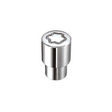 Juego de tuercas de bloqueo de ruedas McGard - 4 unidades. (Asiento de vástago reg.) 1/2-20 / 13/16 Hex / 1,38 pulg. Longitud - Cromo
