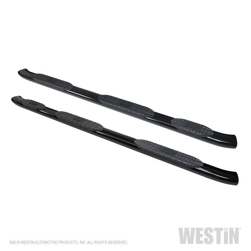 Westin 19-22 RAM 1500 Quad Cab Cama de 6.5 pies (Excl. Classic) PRO TRAXX 5 Barras de paso Nerf ovaladas W2W - Negro