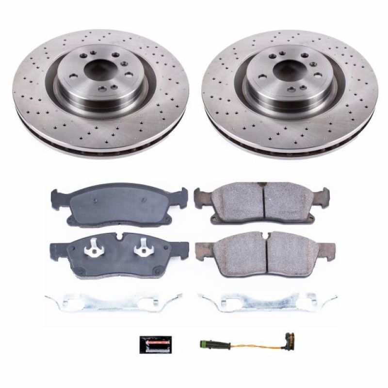 Power Stop 2016 Mercedes-Benz GLE300d Front Autospecialty Brake Kit