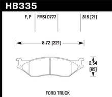 Cargar imagen en el visor de la galería, Hawk 99-04 Ford F-450  / 98-04 F53 / 01-04 F-550  Street Front &amp; Rear Brake Pads