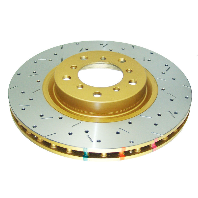 DBA 01-07 BMW M3 E46 con rotor de 325 mm Rotor delantero perforado y ranurado Serie 4000