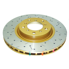 DBA 01-07 BMW M3 E46 con rotor de 325 mm Rotor delantero perforado y ranurado Serie 4000