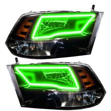 Cargar imagen en el visor de la galería, Oracle Lighting 09-18 RAM 1500 Sport Halo Headlights - Blk Housing w/BC1 Controller SEE WARRANTY