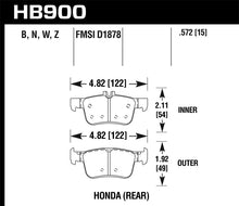 Cargar imagen en el visor de la galería, Hawk 16-19 Honda Civic DTC-30 Race Rear Brake Pads