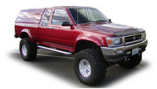 Cargar imagen en el visor de la galería, Bushwacker 89-95 Toyota Extend-A-Fender estilo bengalas 4 piezas - negro