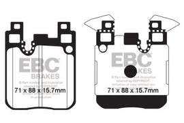 EBC 14+ BMW M3 3.0 Twin Turbo (F80) Pastillas de freno traseras Redstuff
