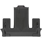 Husky Liners 2022 Ford Explorer WeatherBeater 2do asiento Revestimiento de piso negro