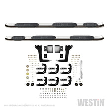 Cargar imagen en el visor de la galería, Westin 19-20 Ram 1500 Quad Cab con caja de 6.5 pies PRO TRAXX 5 W2W Barras de paso Nerf ovaladas - Acero inoxidable
