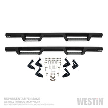 Cargar imagen en el visor de la galería, Westin 09-18 RAM 1500 Crew Cab HDX Stainless Drop Nerf Step Bars - Tex. Blk