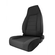 Cargar imagen en el visor de la galería, Rugged Ridge High-Back Front Seat Reclinable Black Denim 97-06TJ
