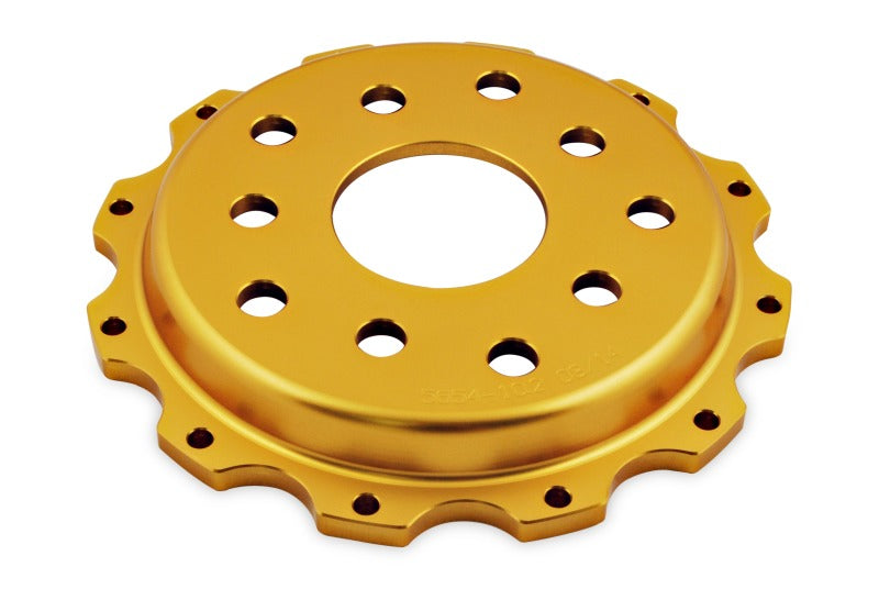 DBA 04-17 Subaru WRX STI Reemplazo delantero Serie 5000 Sombrero de rotor - Dorado