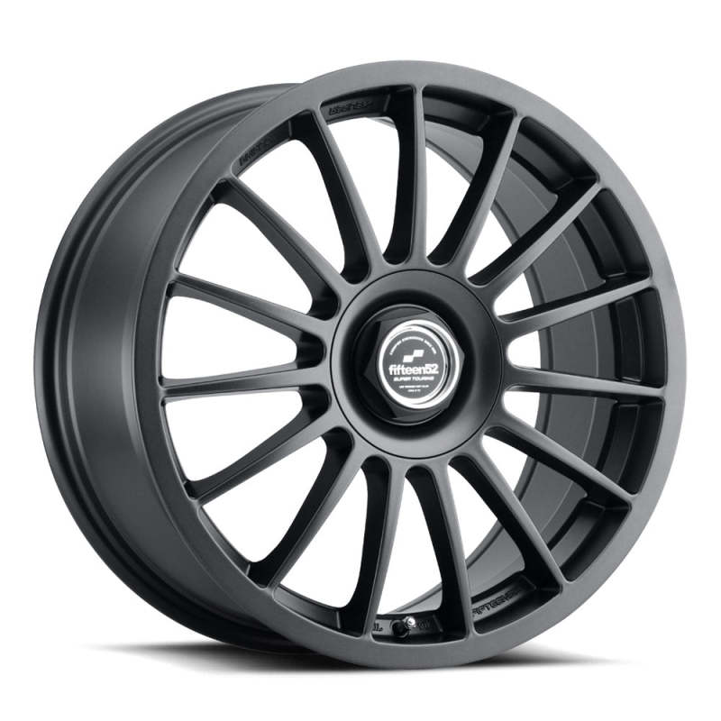 quince52 Podium 18x8.5 5x112/5x120 35mm ET 73.1mm Rueda de grafito esmerilado con orificio central