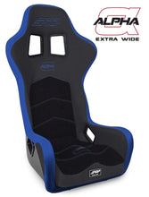 Cargar imagen en el visor de la galería, PRP Alpha Composite Seat/Extra Wide- Black/Blue