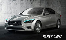 Cargar imagen en el visor de la galería, Oracle 14-21 Infiniti Q50 RGB+W Headlight DRL  Kit - ColorSHIFT w/ Simple Controller SEE WARRANTY