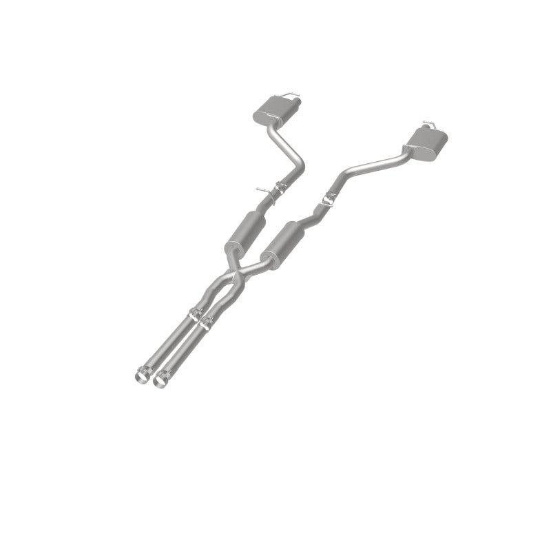 MagnaFlow Cat-Back SS 2.5 pulgadas salida trasera doble dividida (puntas OEM) 15-16 Dodge/Chrysler Charger/300 5.7L V8