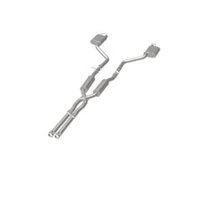 Cargar imagen en el visor de la galería, MagnaFlow Cat-Back SS 2.5 pulgadas salida trasera doble dividida (puntas OEM) 15-16 Dodge/Chrysler Charger/300 5.7L V8