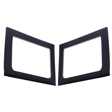 Cargar imagen en el visor de la galería, DEI 11-18 Jeep Wrangler JK 4 puertas Boom Mat embellecedor de ventana lateral trasera - 2 piezas - Negro