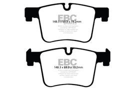Pastillas de freno delanteras Redstuff EBC 11+ BMW X3 2.0 Turbo (F25)