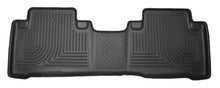 Cargar imagen en el visor de la galería, Husky Liners 2014 Acura MDX todos los modelos Weatherbeater Revestimientos de piso trasero negros