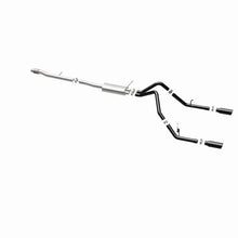 Cargar imagen en el visor de la galería, MagnaFlow SYS Cat-Back 4in Black Dual Split Rear Tips 14-15 Chevy Silverado/GMC Sierra 4.3L-5.3L