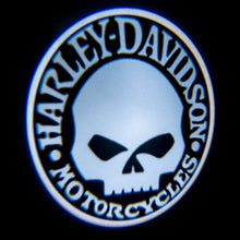 Cargar imagen en el visor de la galería, Oracle Door LED Projectors - Harley Davidson Skull - Harley Davidson Skull SEE WARRANTY