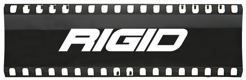 Rigid Industries Cubiertas de luz negras serie SR de 6 pulgadas - 2 piezas