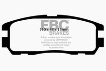 Cargar imagen en el visor de la galería, EBC 96-98 Acura SLX 3.2 Ultimax2 Rear Brake Pads