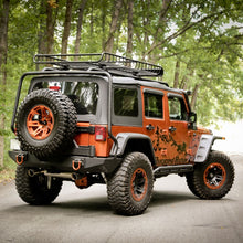 Cargar imagen en el visor de la galería, Rugged Ridge Hurricane Flat Fender Flare Kit 07-18 Jeep Wrangler
