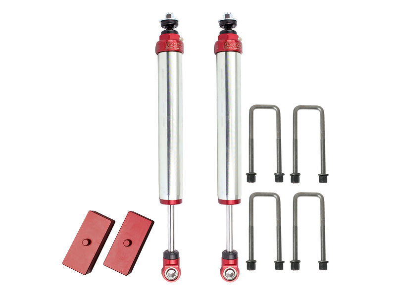 Kit de amortiguador trasero aFe Sway-A-Way de 2,0 pulgadas con bloques de elevación 05-17 Toyota Tacoma