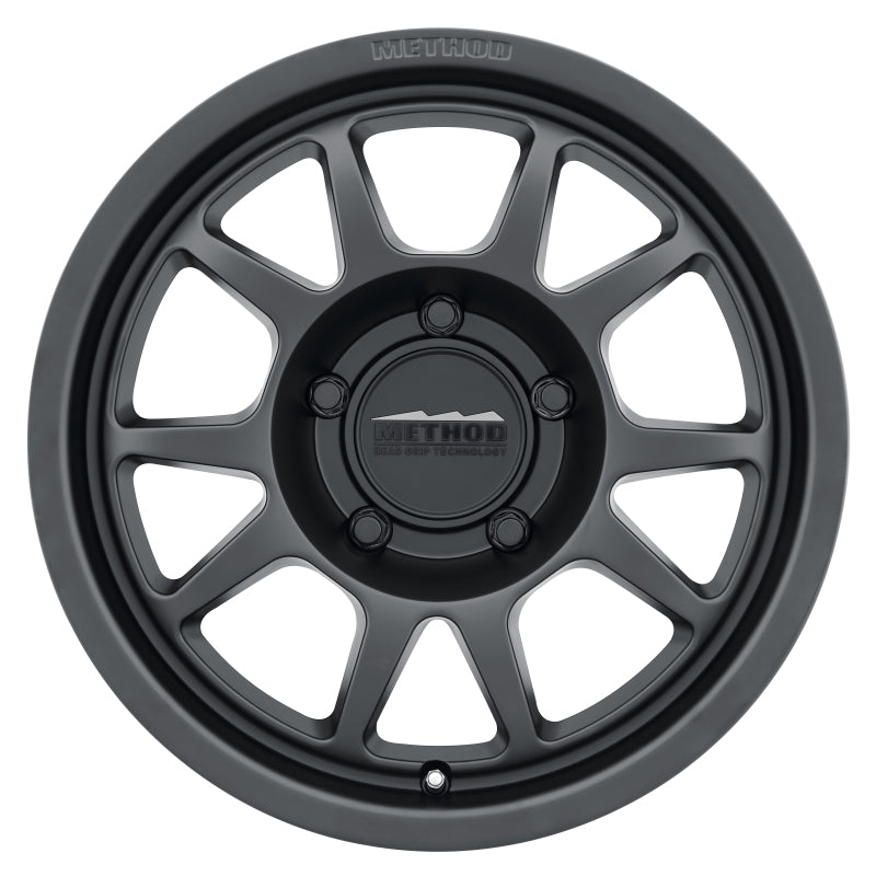 Method MR702 17x8.5 0mm Offset 5x150 110.5mm CB Rueda negra mate