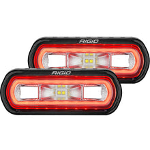 Cargar imagen en el visor de la galería, Rigid Industries SR-L Series Surface Mount LED Spreader Pair w/ Amber Halo - Universal