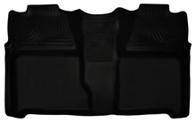 Cargar imagen en el visor de la galería, Husky Liners 07-13 Chevy Silverado 1500/2500HD Crew Cab PU Weatherbeater negro 2º asiento revestimiento de piso