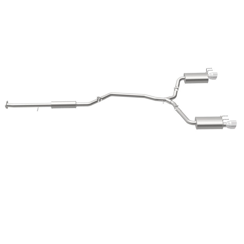MagnaFlow Sys C/B 2015 Honda Accord 3.5L V6 2.5in SS Doble Parte Trasera Pulida Punta 4.5