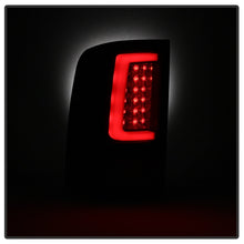 Cargar imagen en el visor de la galería, Spyder 07-13 GMC Sierra 1500 V2 Light Bar LED Tail Lights - Blk Smoke (ALT-YD-GS07V2-LBLED-BSM)